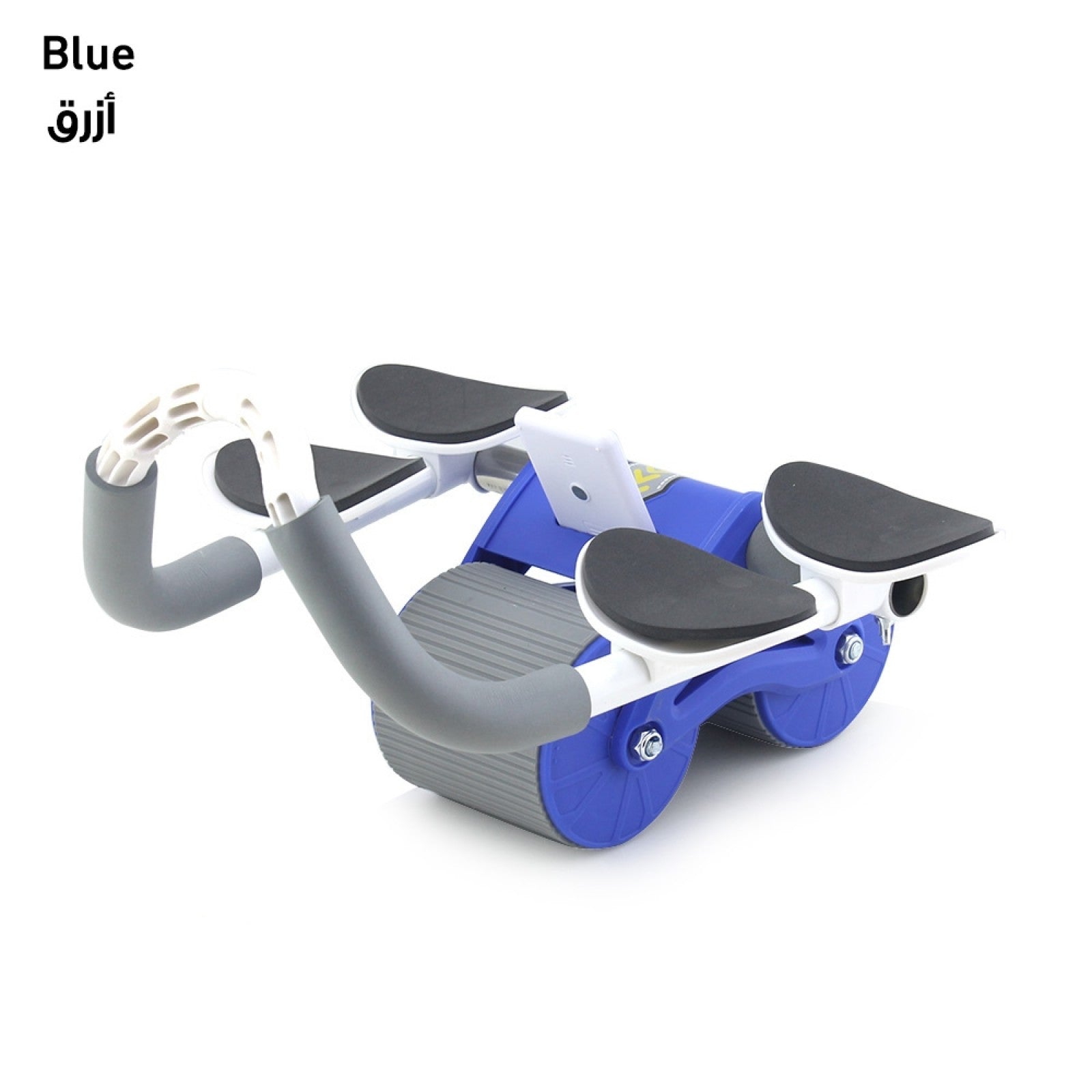 Automatic Rebound Abdominal Wheel Roller - Blue color