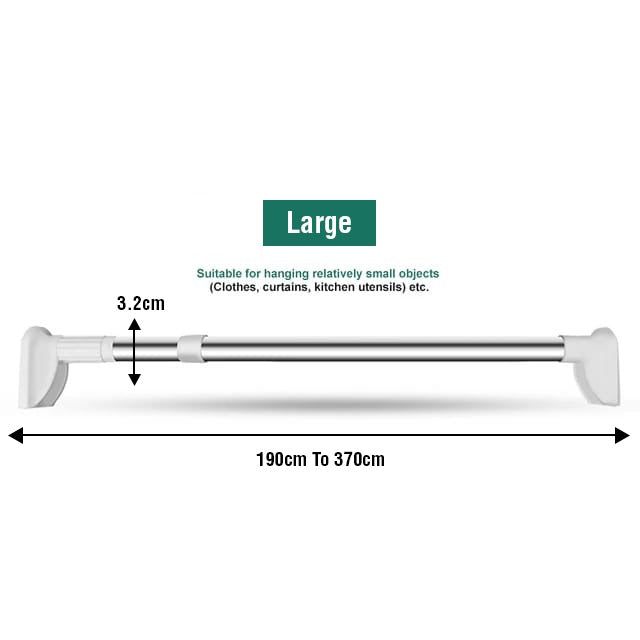 Large size Adjustable Drill-Free Rod