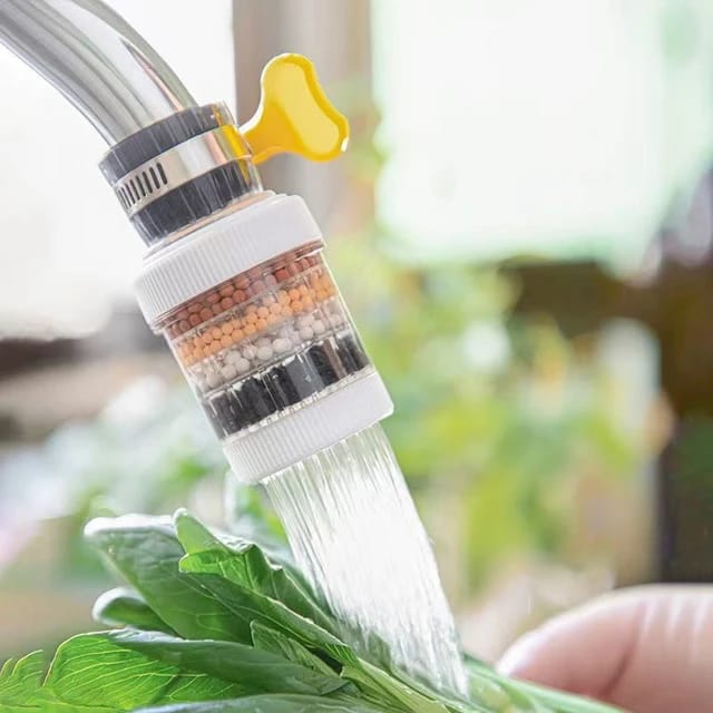 Faucet Water Purifier - Kitchen Sink Faucet Filter Head with Detachable Tap Filtration