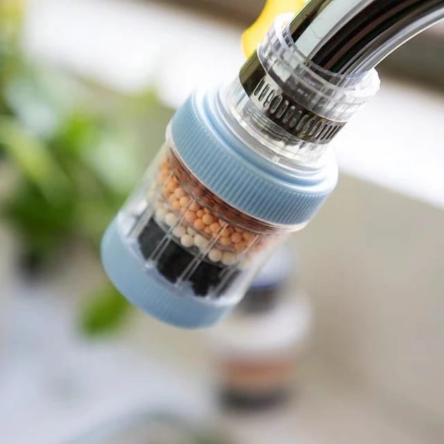 Faucet Water Purifier - Kitchen Sink Faucet Filter Head with Detachable Tap Filtration