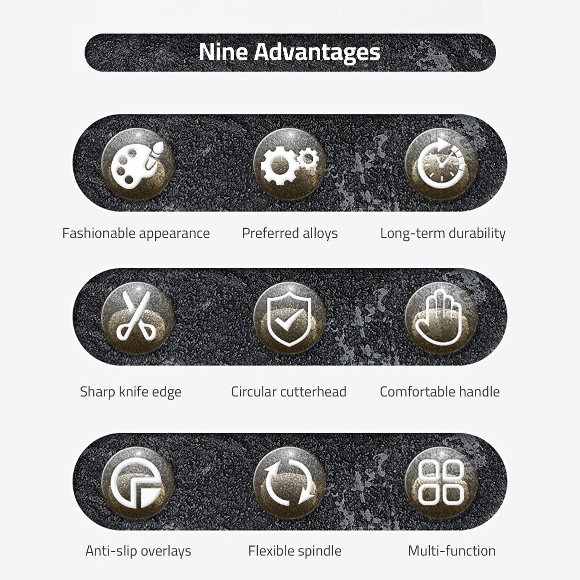 Describing the advantages of Scissors with Paper Cutting Blade