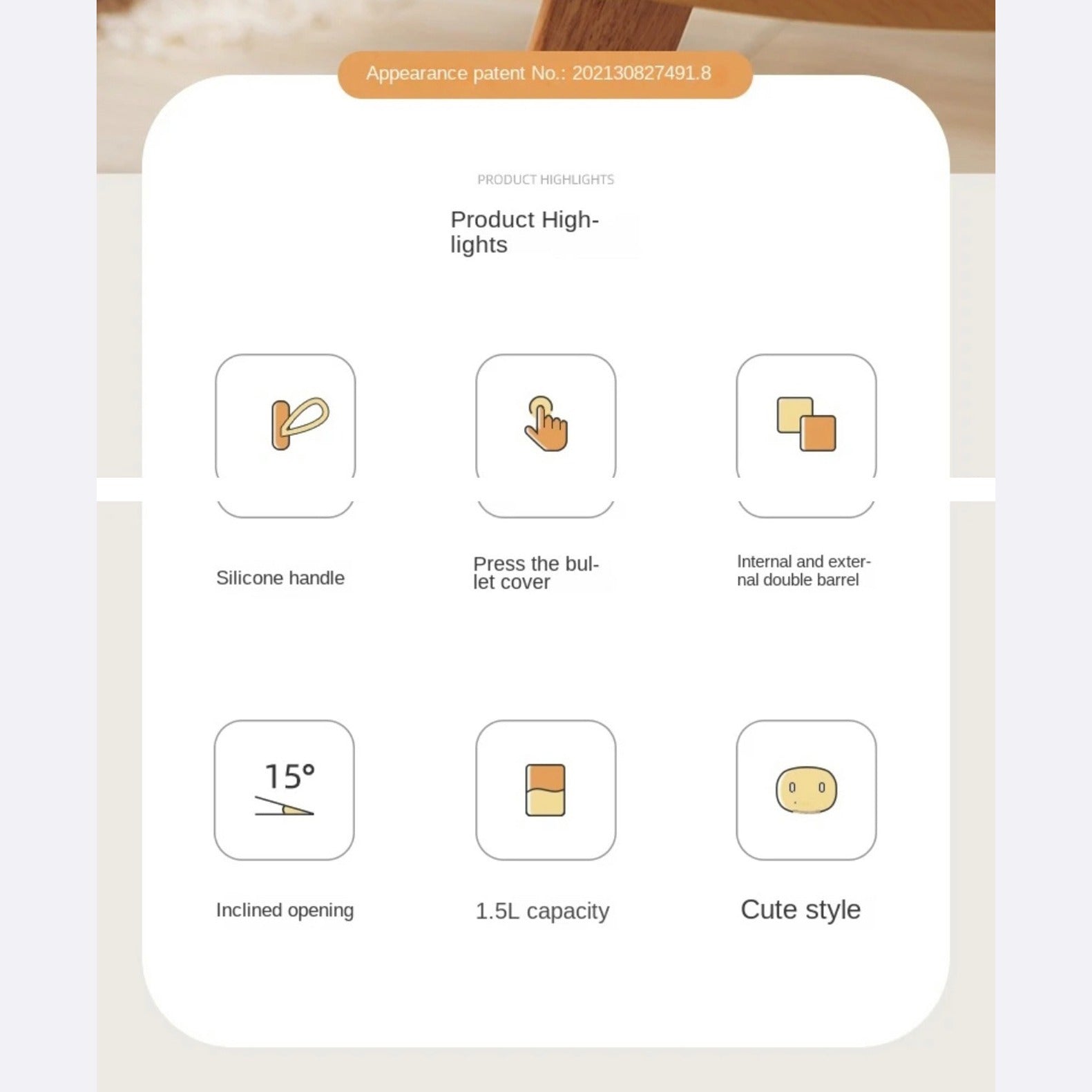 Highlights of Mini Desktop Waste Bin