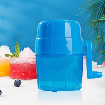 Shaved Ice Machine, Mini Manual Ice Crusher, Portable Ice Maker Crushed Ice  for Kitchen
