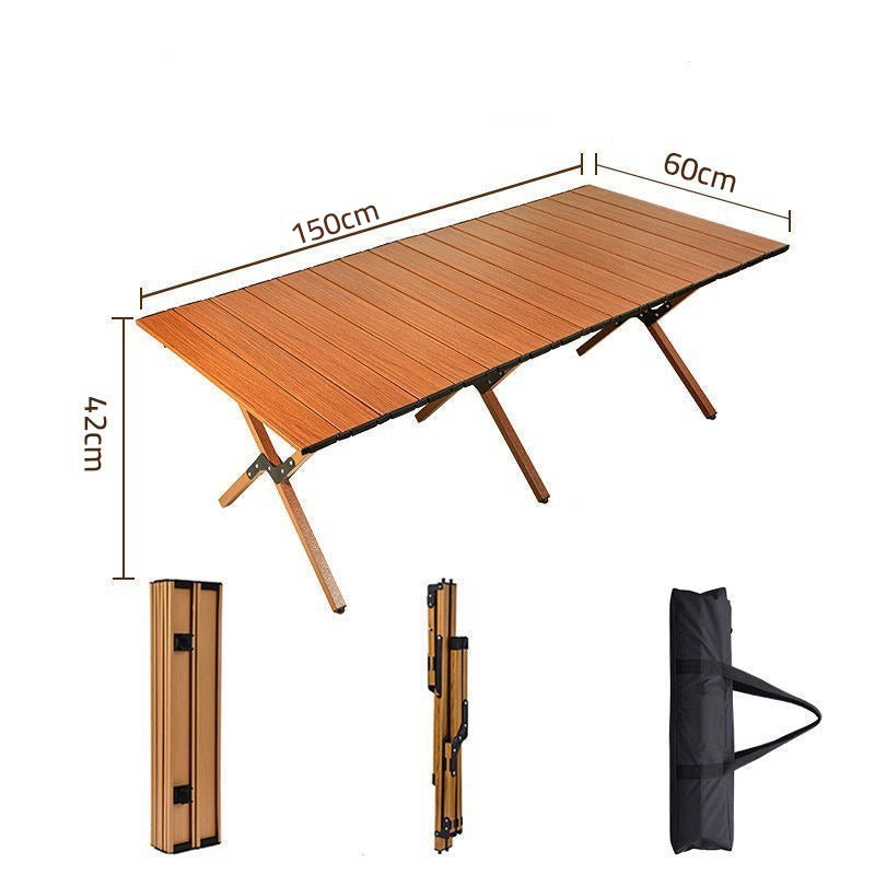 Portable Folding Chair and Table Set - Ideal for Family and Friends Gatherings