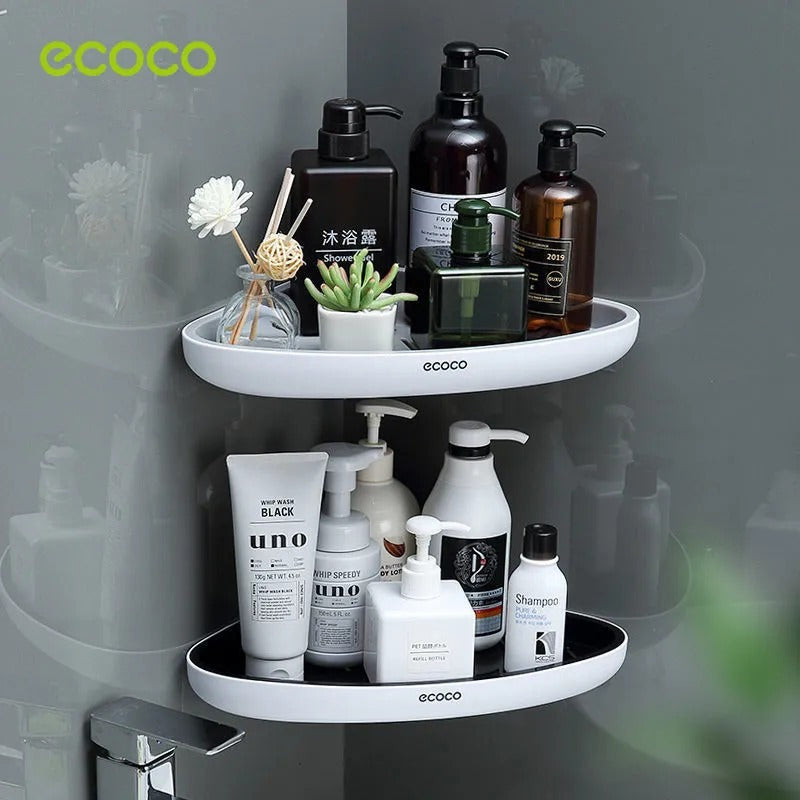 bathroom corner rack