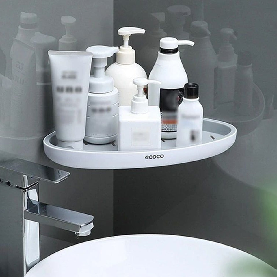 bathroom corner storage rack