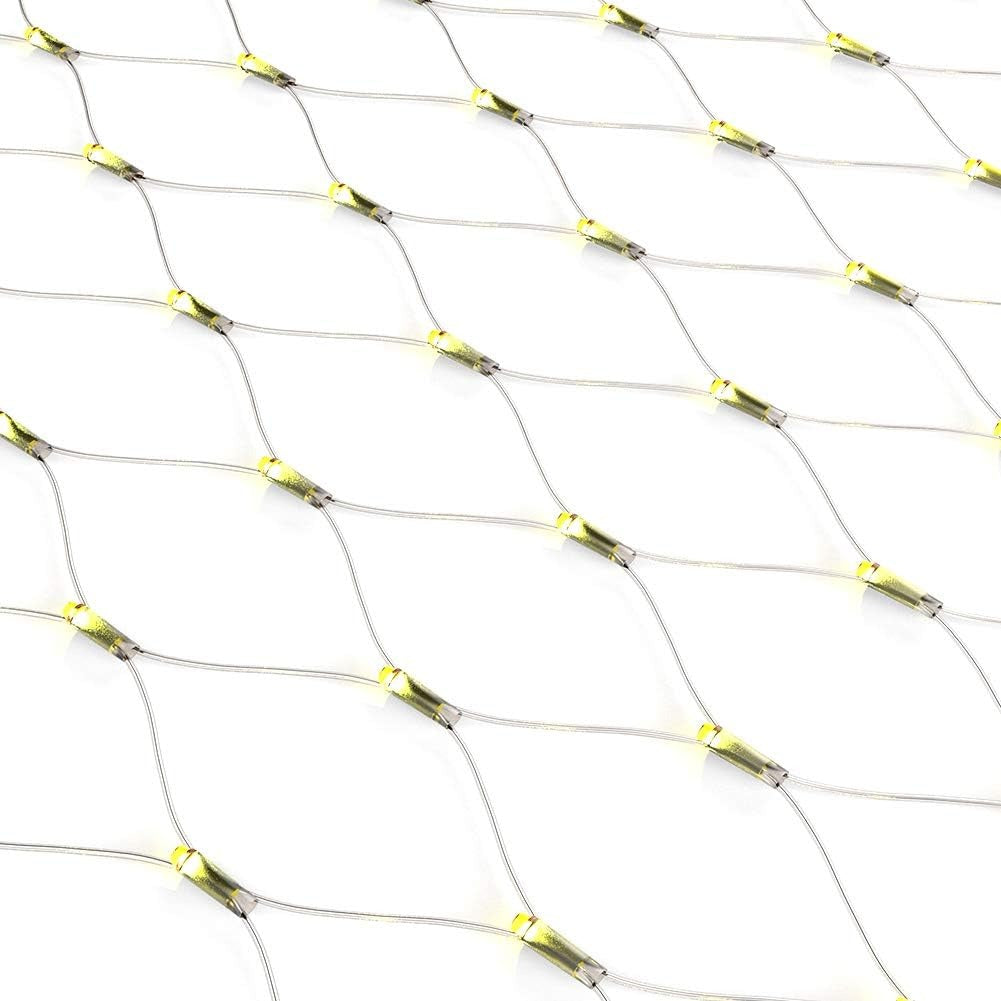 Solar LED Mesh String Lights