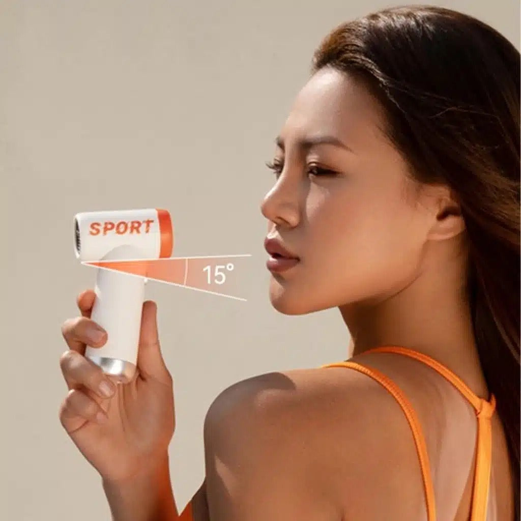 women using One Touch High Speed Mini Fan