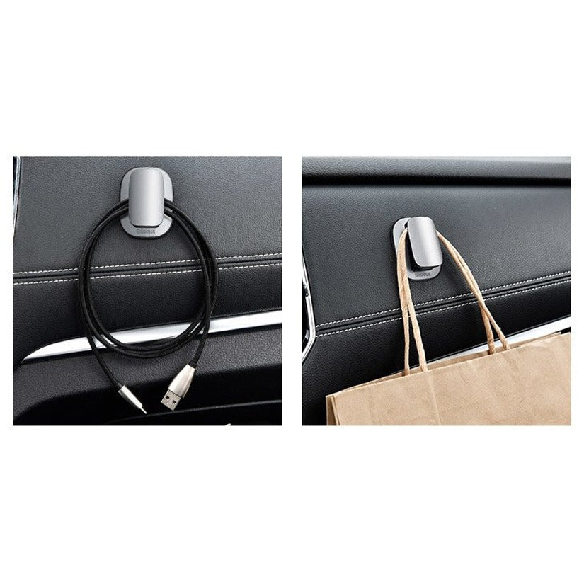 cover and wire hanged upon Baseus Platinum Vehicle Eyewear Clip