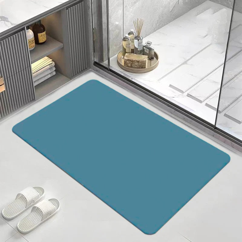 Anti- Slip Bath Mat, Bathroom Floor Door Mat, Quick Dry Shower Mat