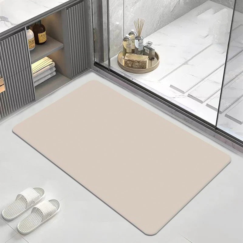 Anti- Slip Bath Mat, Bathroom Floor Door Mat, Quick Dry Shower Mat