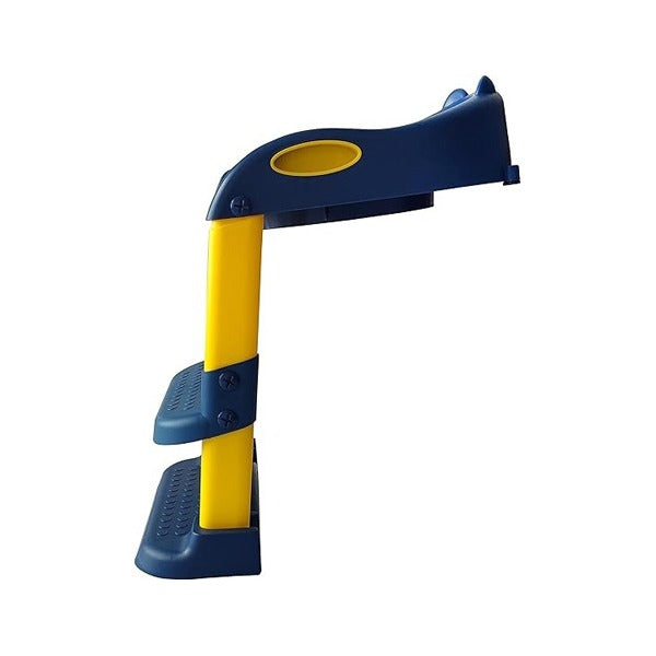 Toilet Potty Trainer Seat with Step and Ladder, Comfortable Seat, Anti‐Slip Ladder Pads, Toilet Seat Step Stool