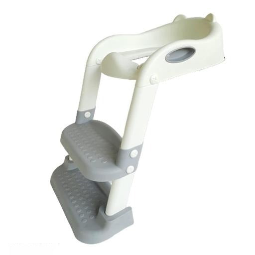 Toilet Potty Trainer Seat with Step and Ladder, Comfortable Seat, Anti‐Slip Ladder Pads, Toilet Seat Step Stool