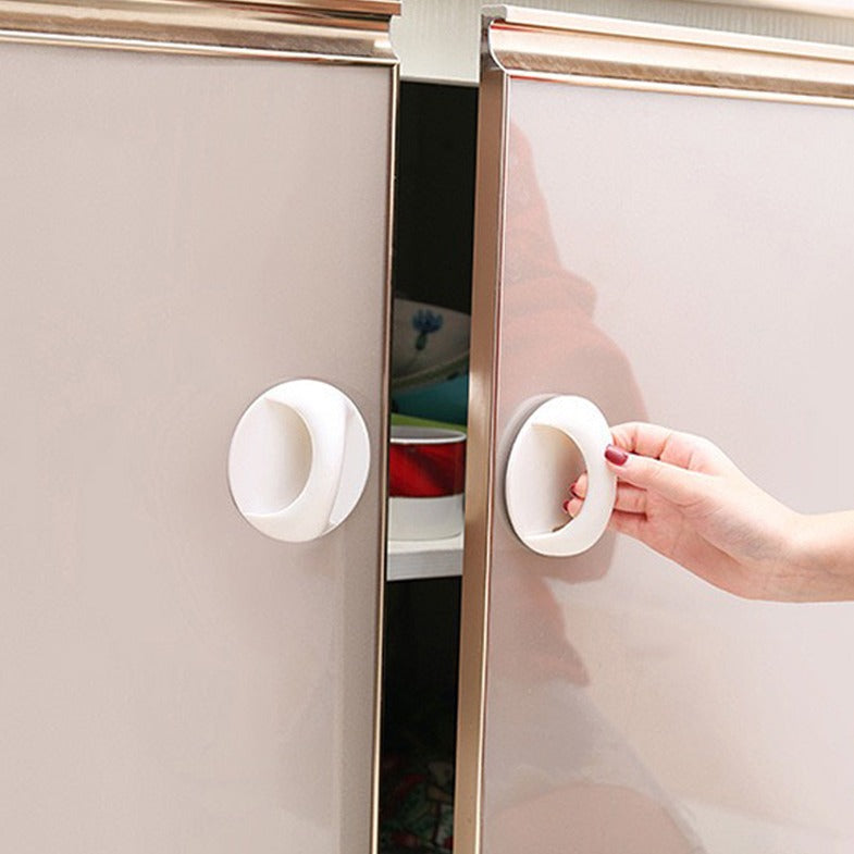 A Person is Opening a Door Using Handle.