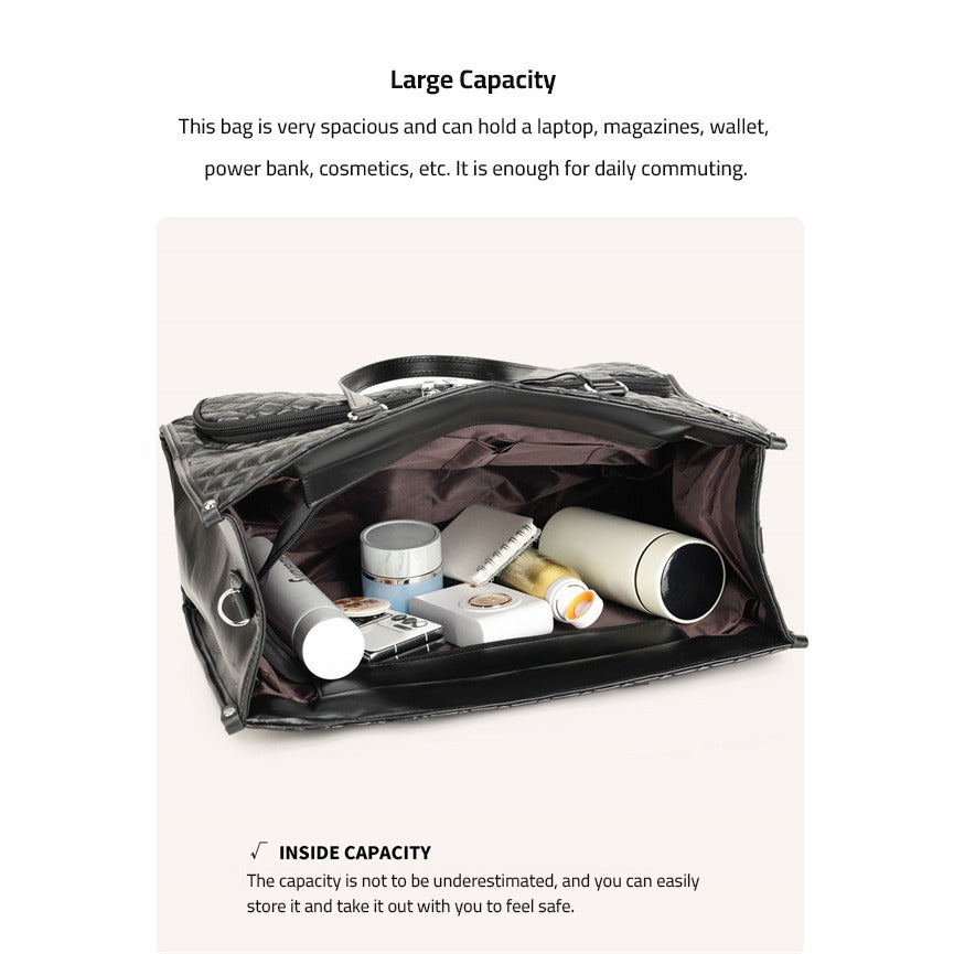 Different Essentials are Kept on Women Tote Lunch Bag.