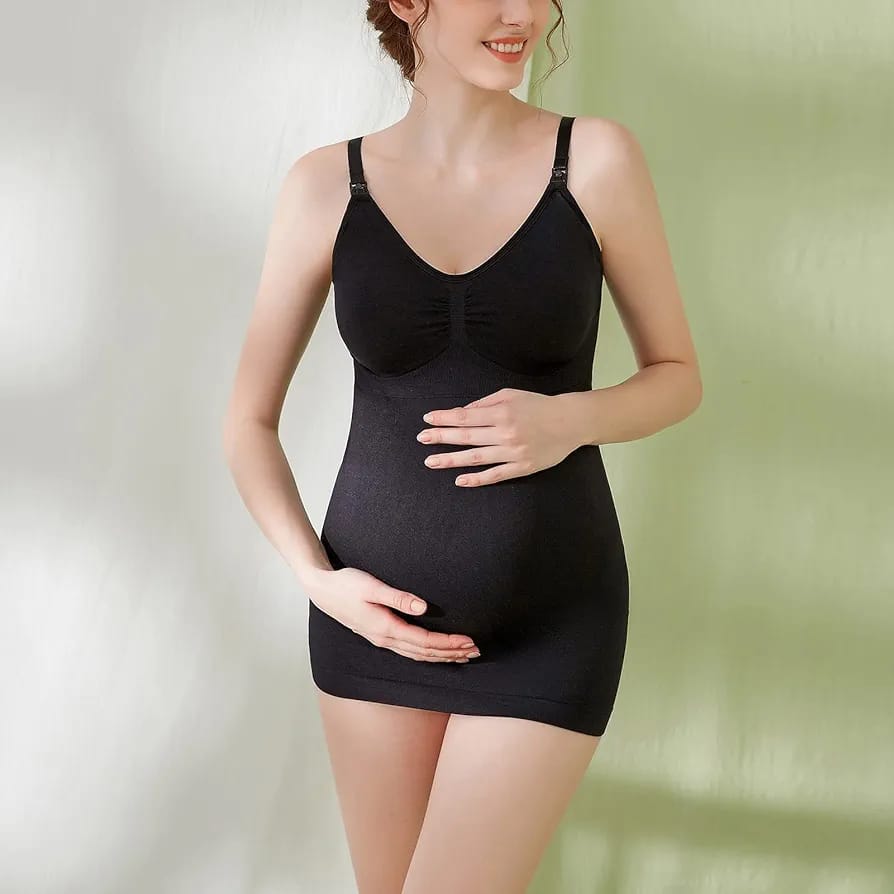 Maternity Tops with Built in Bra for Breastfeeding.