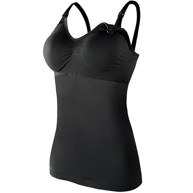 Black Womens Nursing Tank Tops.