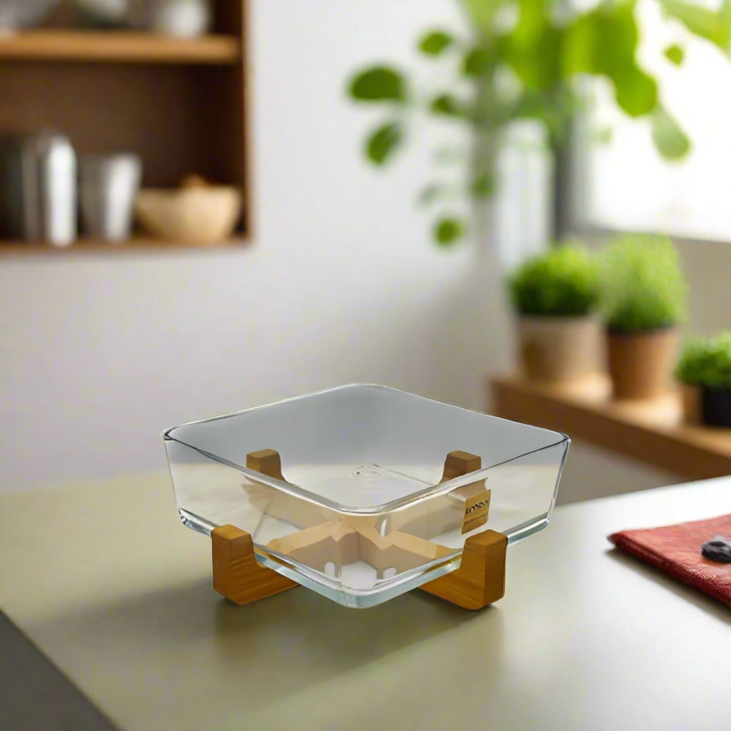 A Pure Wood Serving Tray.