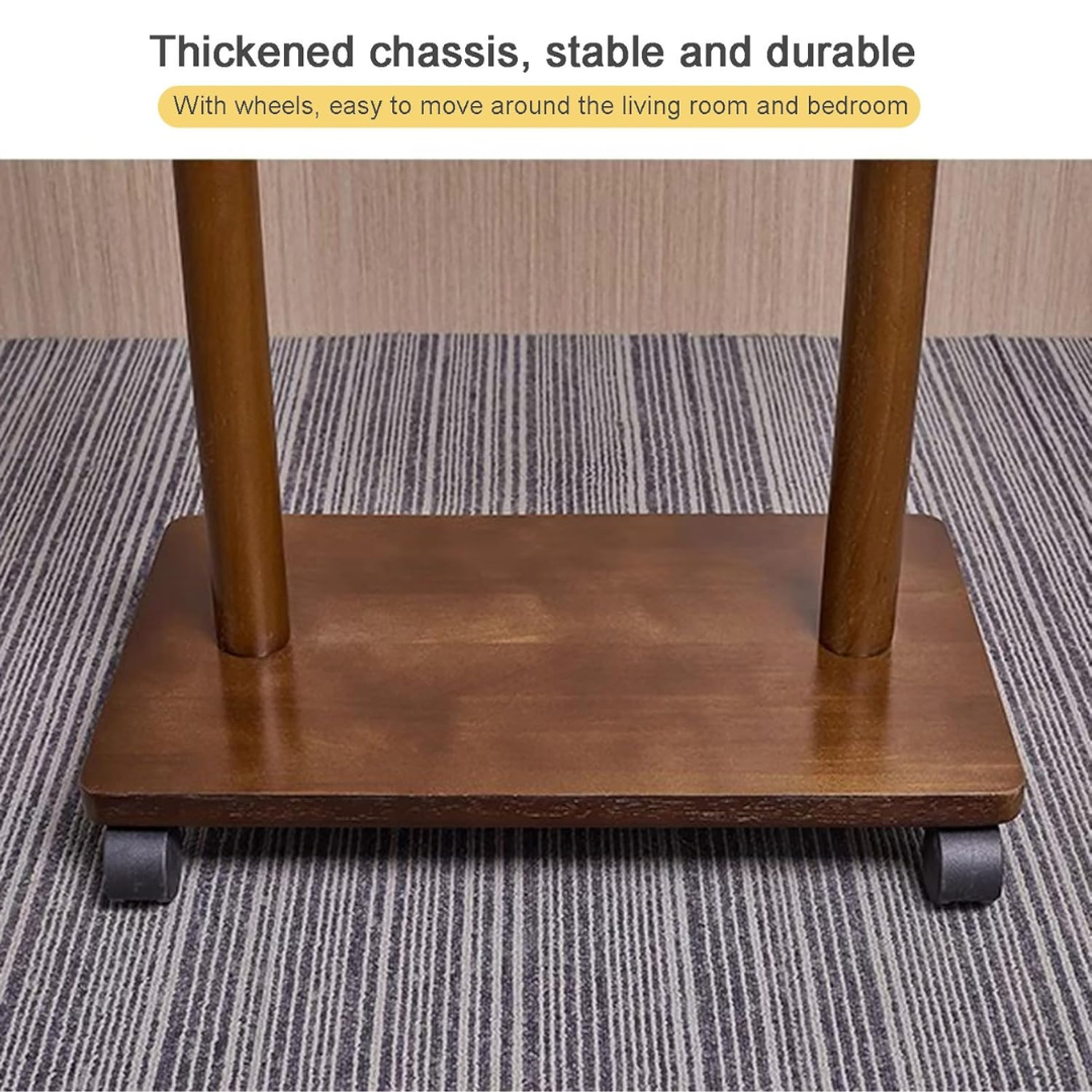 Base Of Wooden Coat Rack Hanger.