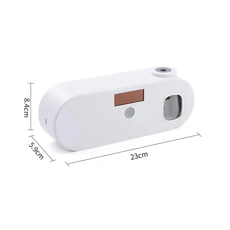 UV Toothbrush Sanitizer Toothpaste Squeezer With Rechargeable Solar Power