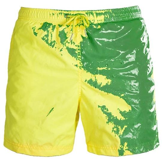 Men Color Changing Beach Shorts.