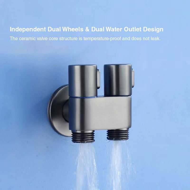 Dual Control Bathroom Shower.