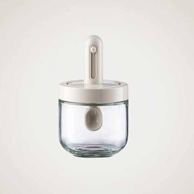 Beige Spice Storage Bottle for Kitchen.