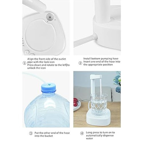 detail display of desktop water dispenser