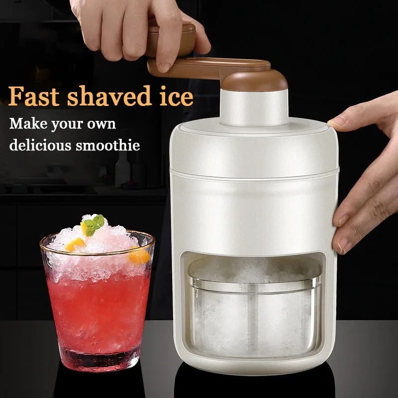 Portable Manual Ice Crusher & Shaver, Manual Ice Grinder