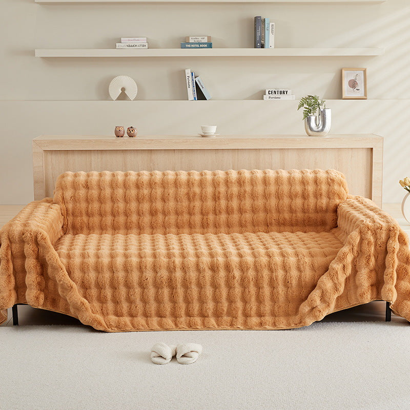 orange Super soft couch cover