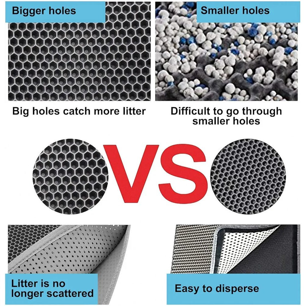 Design of Cat Litter Tray Mat.