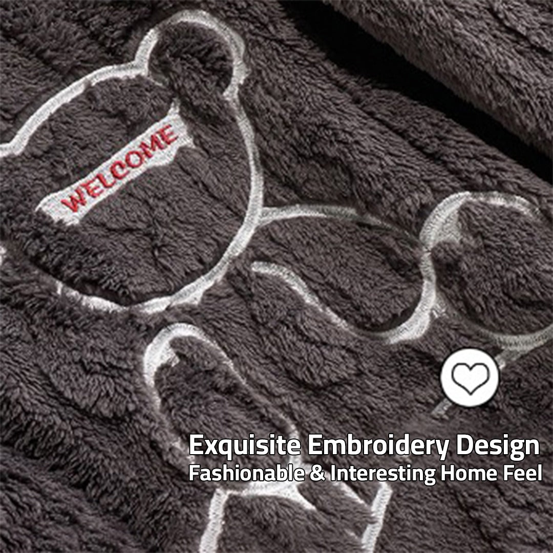 black winter nightwear