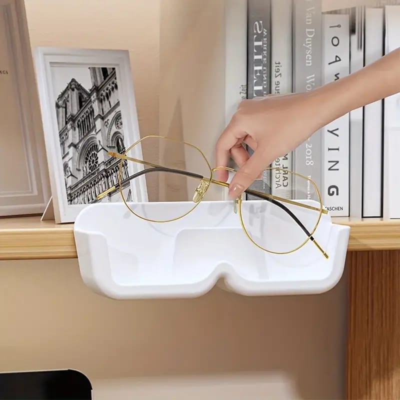 A Person Keeps Eye Glass in an Eye Wear Organizer