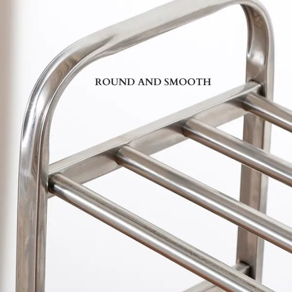 Multi-Layer Stainless Steel Shoes Rack .