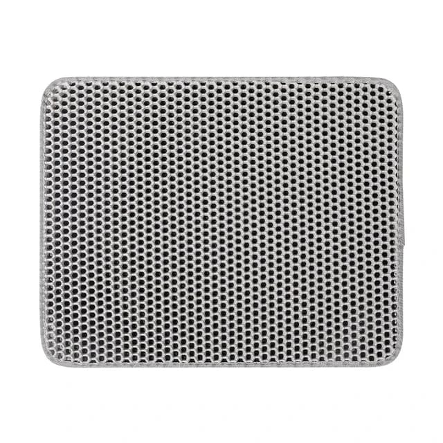 Cat Litter Tray Mat in Grey.