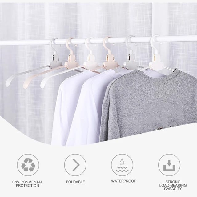 Features of Foldable Travel Hangers.