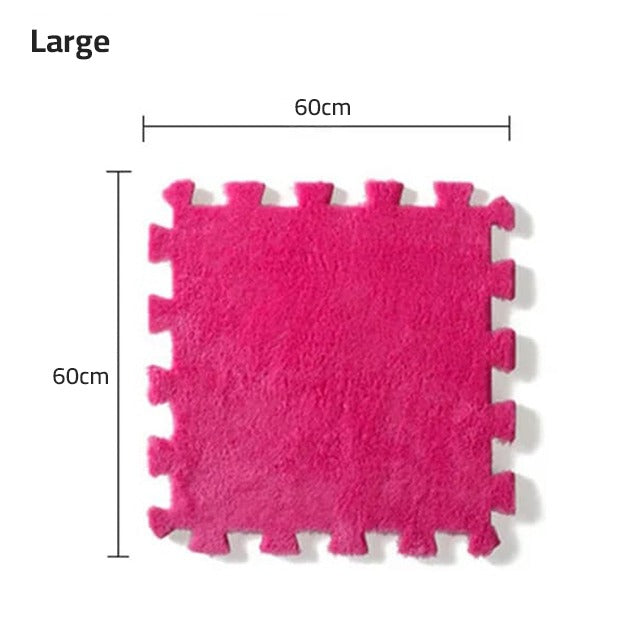Size of Carpet Tile Floor Mat.