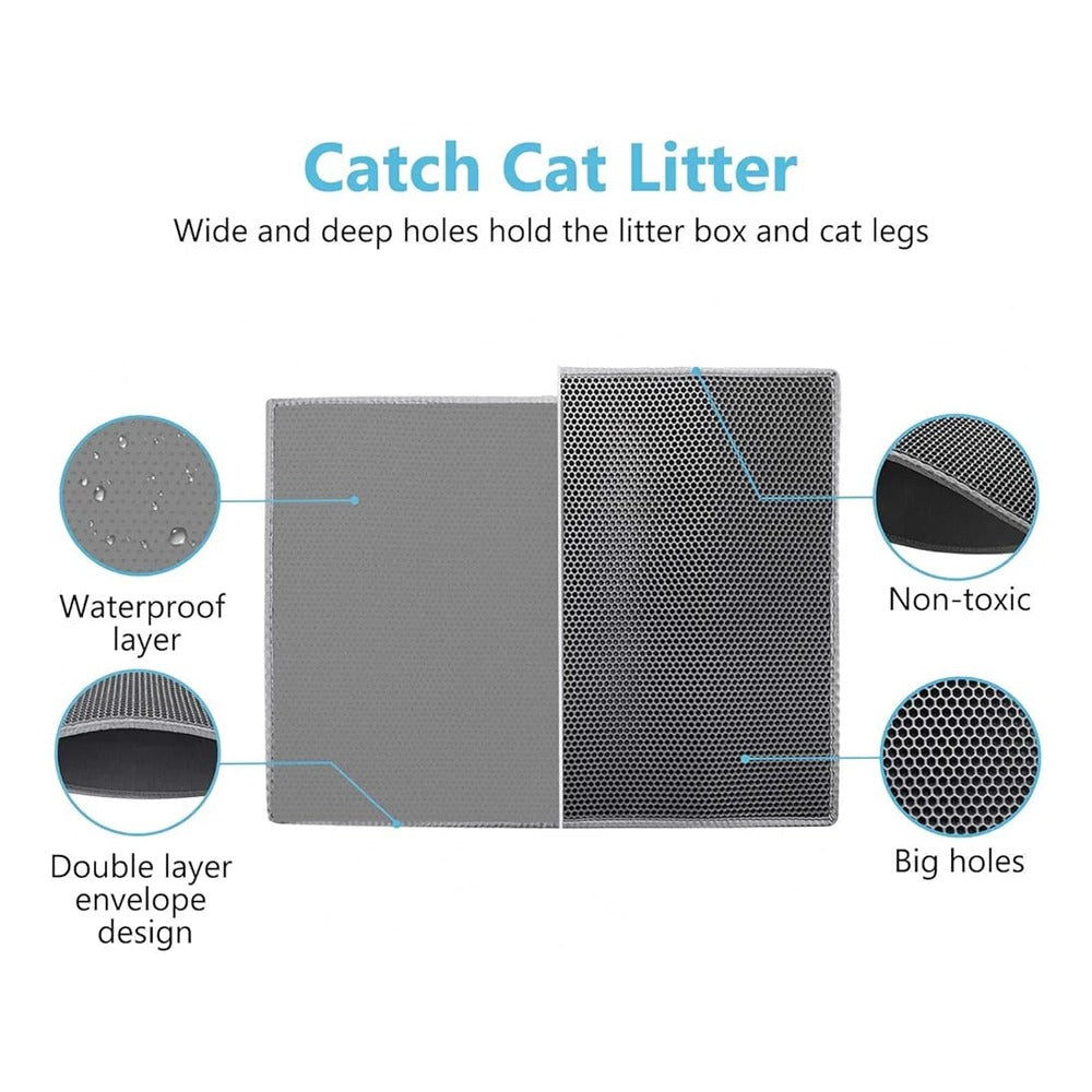 Design of Cat Litter Tray Mat.