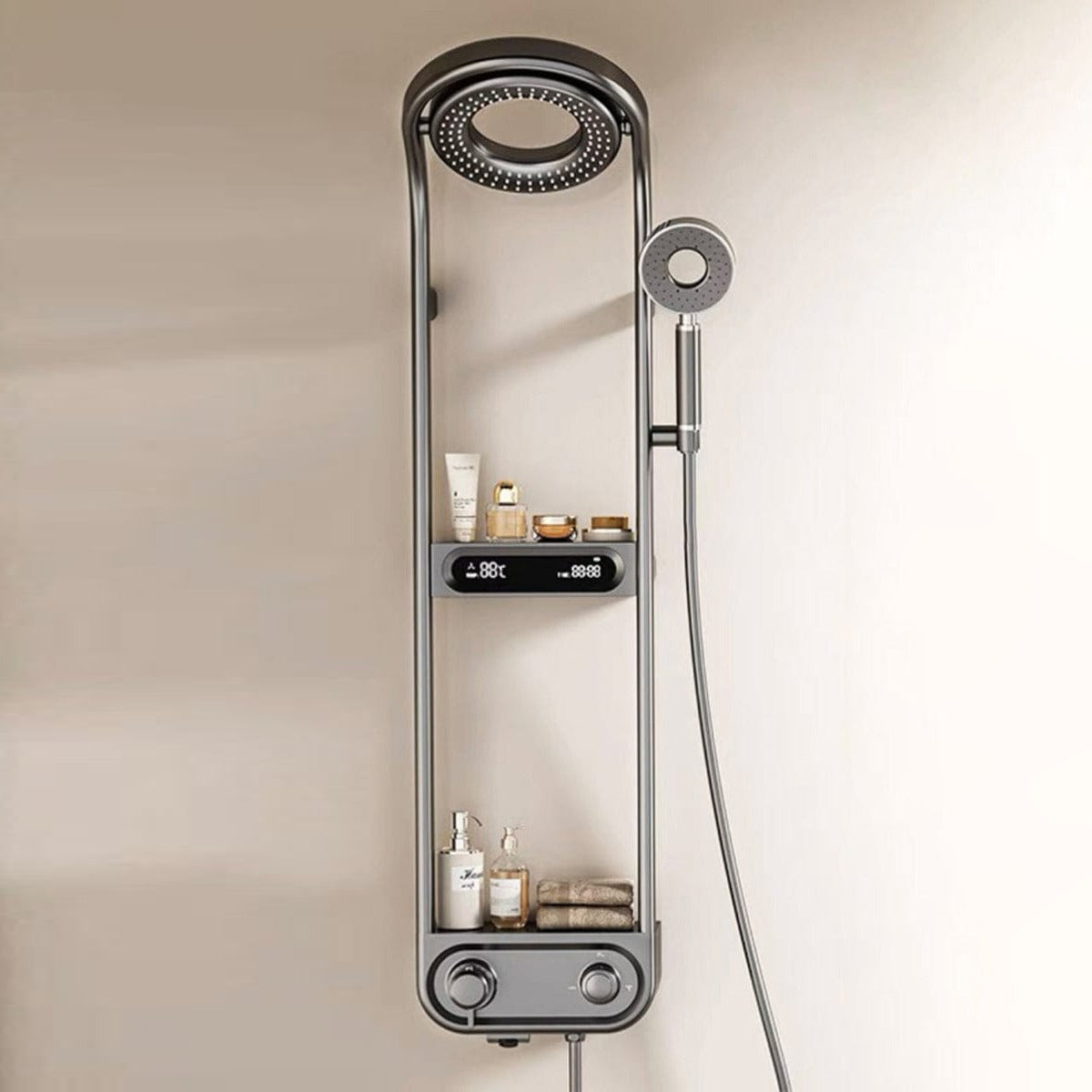 Rain Shower Faucet Set.