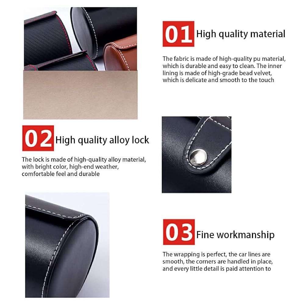 Parts Features Of Watches are Organized in a Travel Watch Case Organizer.