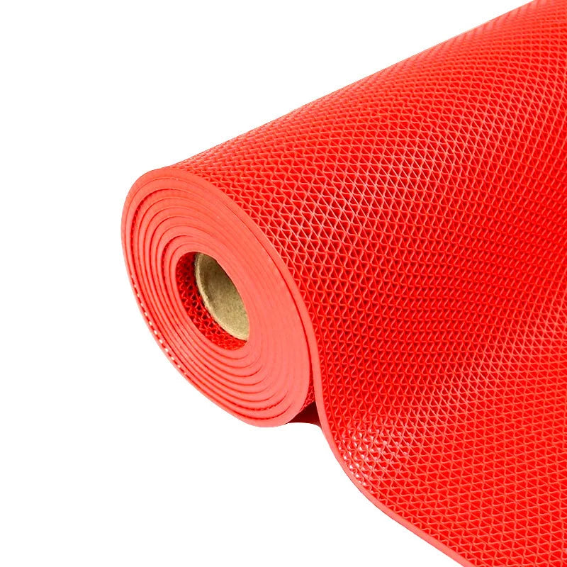 red non slippery rug for bathroom, kitchen , pool