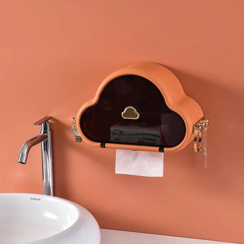 Wall Mounted Creative Cloud Tissue Box