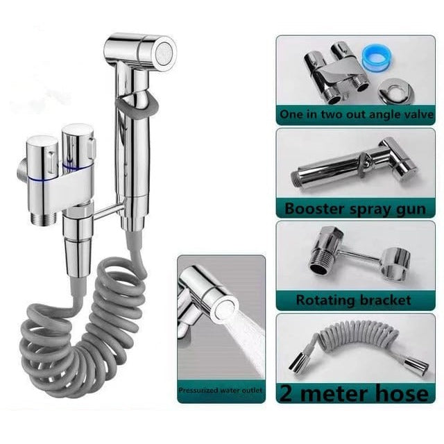 Details of Dual Use Bathroom Shower.