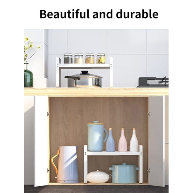 Storage Rack is Placed in Kitchen.