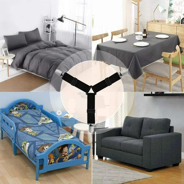 different places where Adjustable Bed Sheet Holder Straps can be used