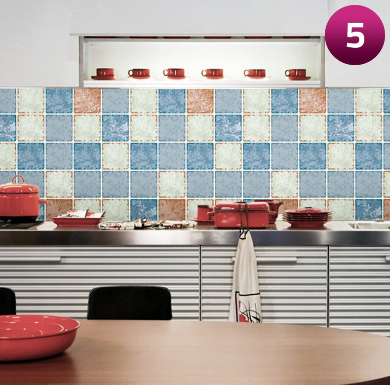 Kitchen wallpaper sticker multicolor.