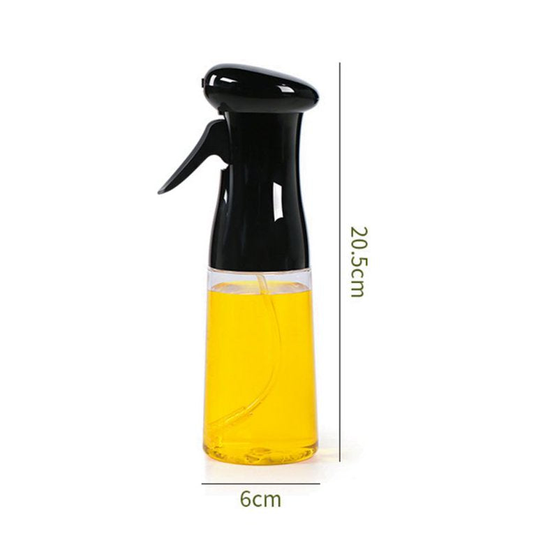 200ml Kitchen Cooking Salad BBQ Oil Sprayer with its size