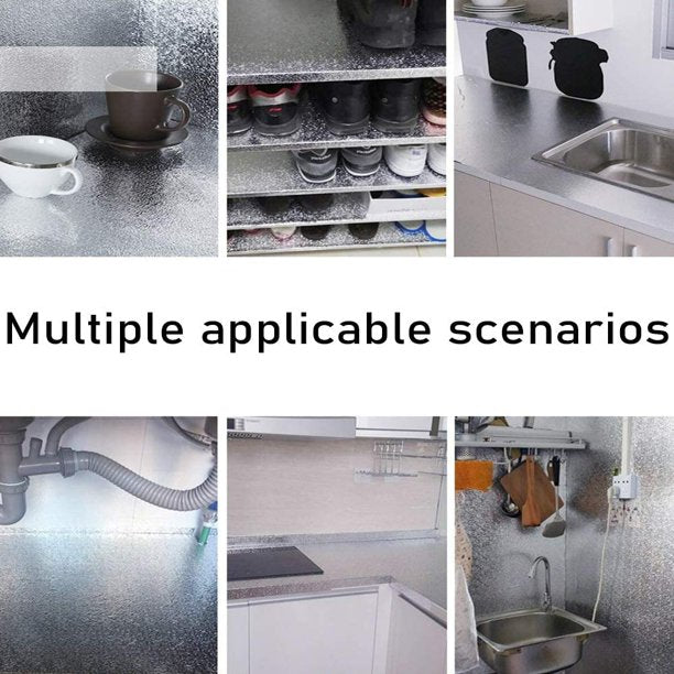 Waterproof And Oil Proof Aluminium Wallpaper