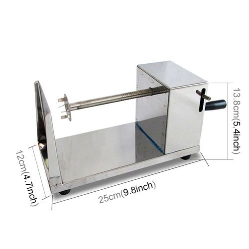 Stainless Steel Potato Slicer Manual Twisted Slicer