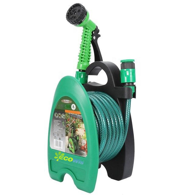 10 M Portable Wall Mounted Hose Reel Rack Storage